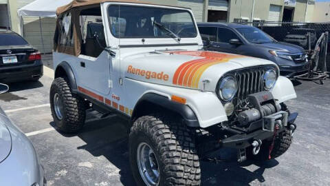 1985 Jeep CJ-7 for sale at Classic Car Deals in Cadillac MI