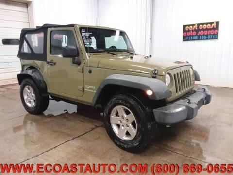 2013 Jeep Wrangler for sale at East Coast Auto Source Inc. in Bedford VA