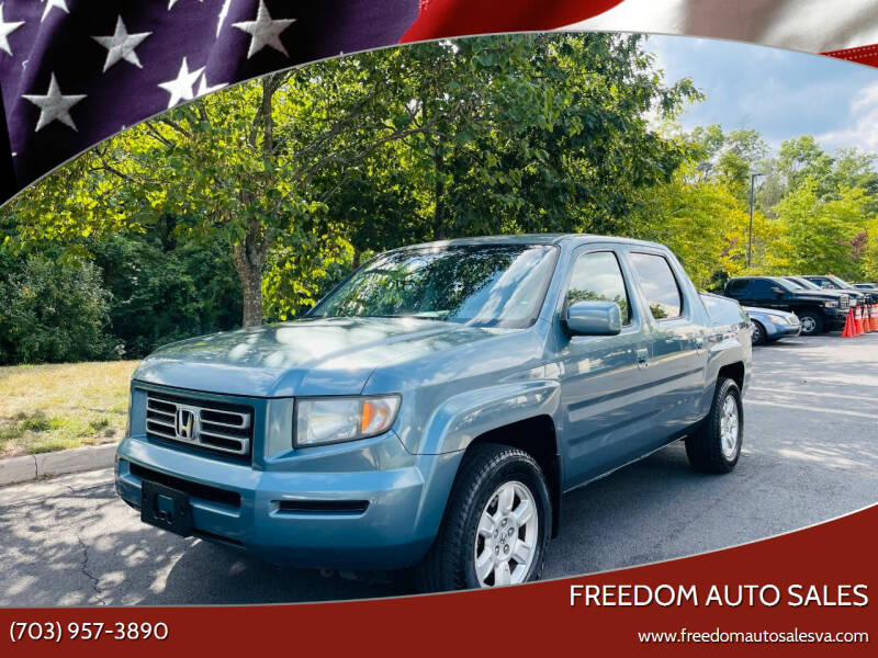 2007 Honda Ridgeline for sale at Freedom Auto Sales in Chantilly VA