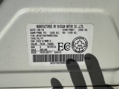 2019 Infiniti Q50 3.0T Luxe