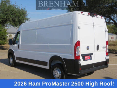 2026 RAM ProMaster