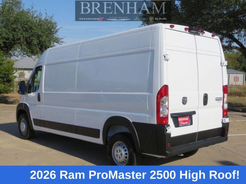 2026 RAM ProMaster