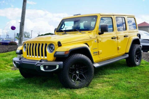2019 Jeep Wrangler Unlimited for sale at Preferred Auto Fort Wayne in Fort Wayne IN