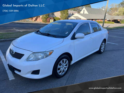 2009 Toyota Corolla for sale at Global Imports of Dalton LLC in Dalton GA