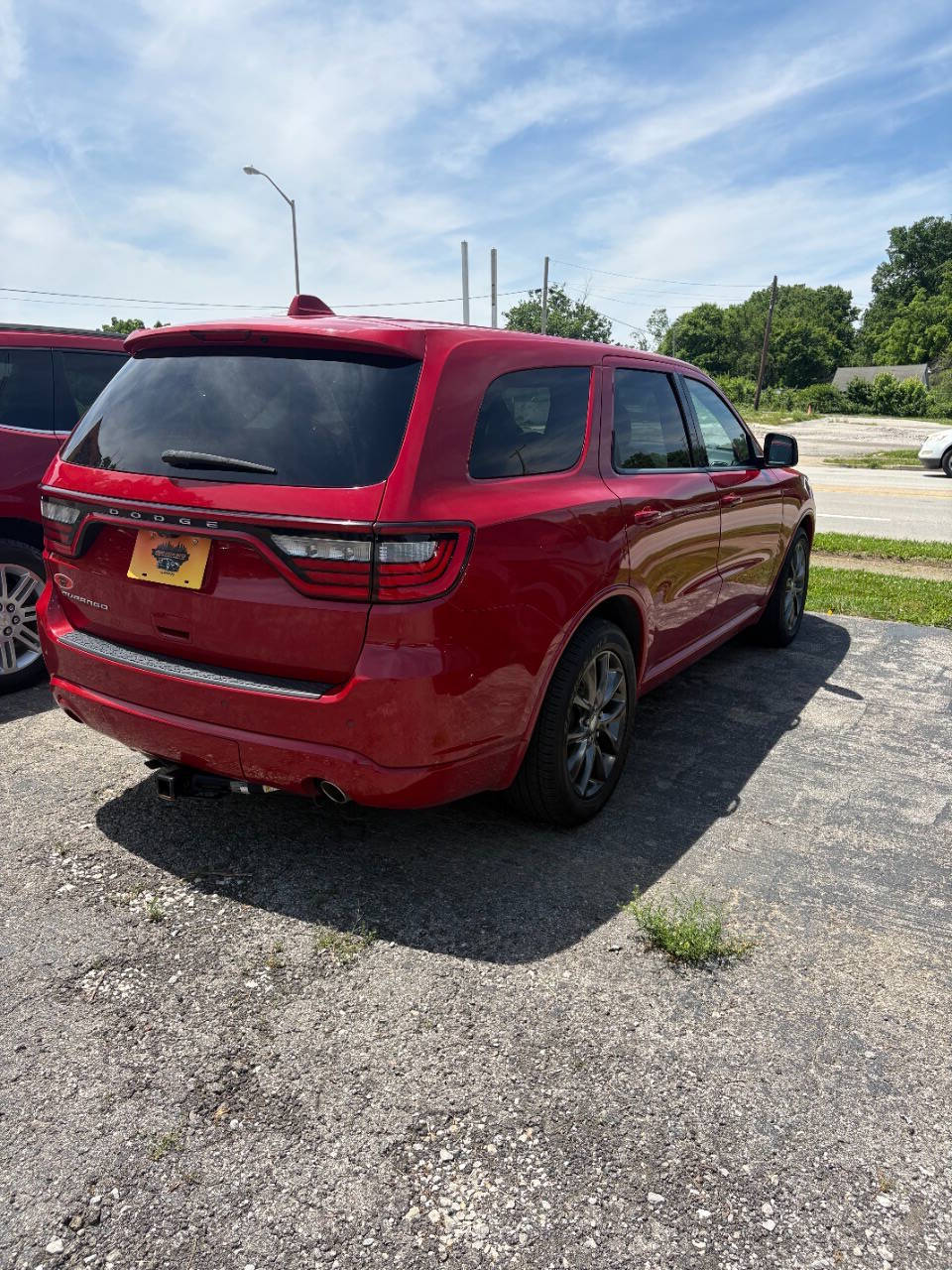 Red 2015 Dodge Durango SXT SXT 4dr SUV 2