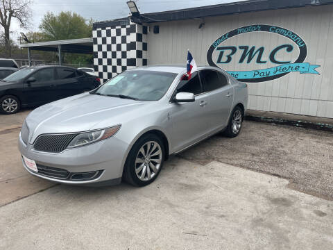 2013 Lincoln MKS for sale at Best Motor Company in La Marque TX