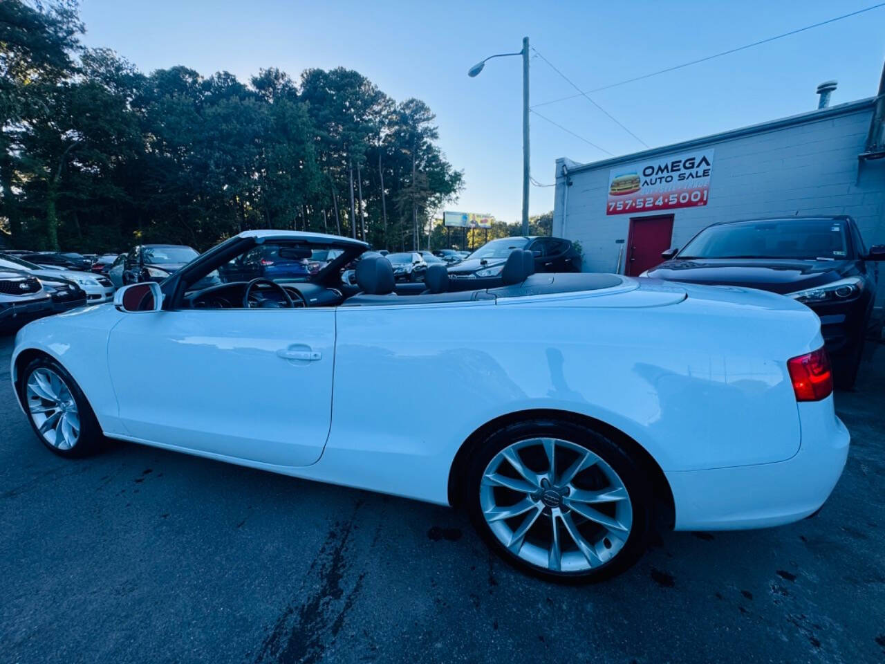 2013 Audi A5 for sale at Omega Auto Sales in Chesapeake, VA