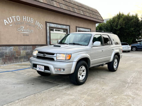 2001 Toyota 4Runner for sale at Auto Hub, Inc. in Anaheim CA