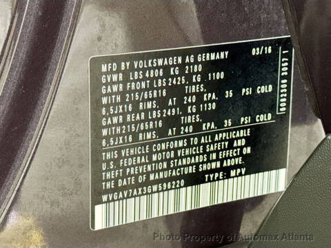 2016 Volkswagen Tiguan 2.0T S