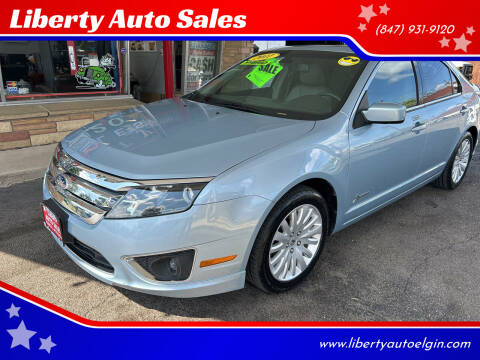 2011 Ford Fusion Hybrid for sale at Liberty Auto Sales in Elgin IL