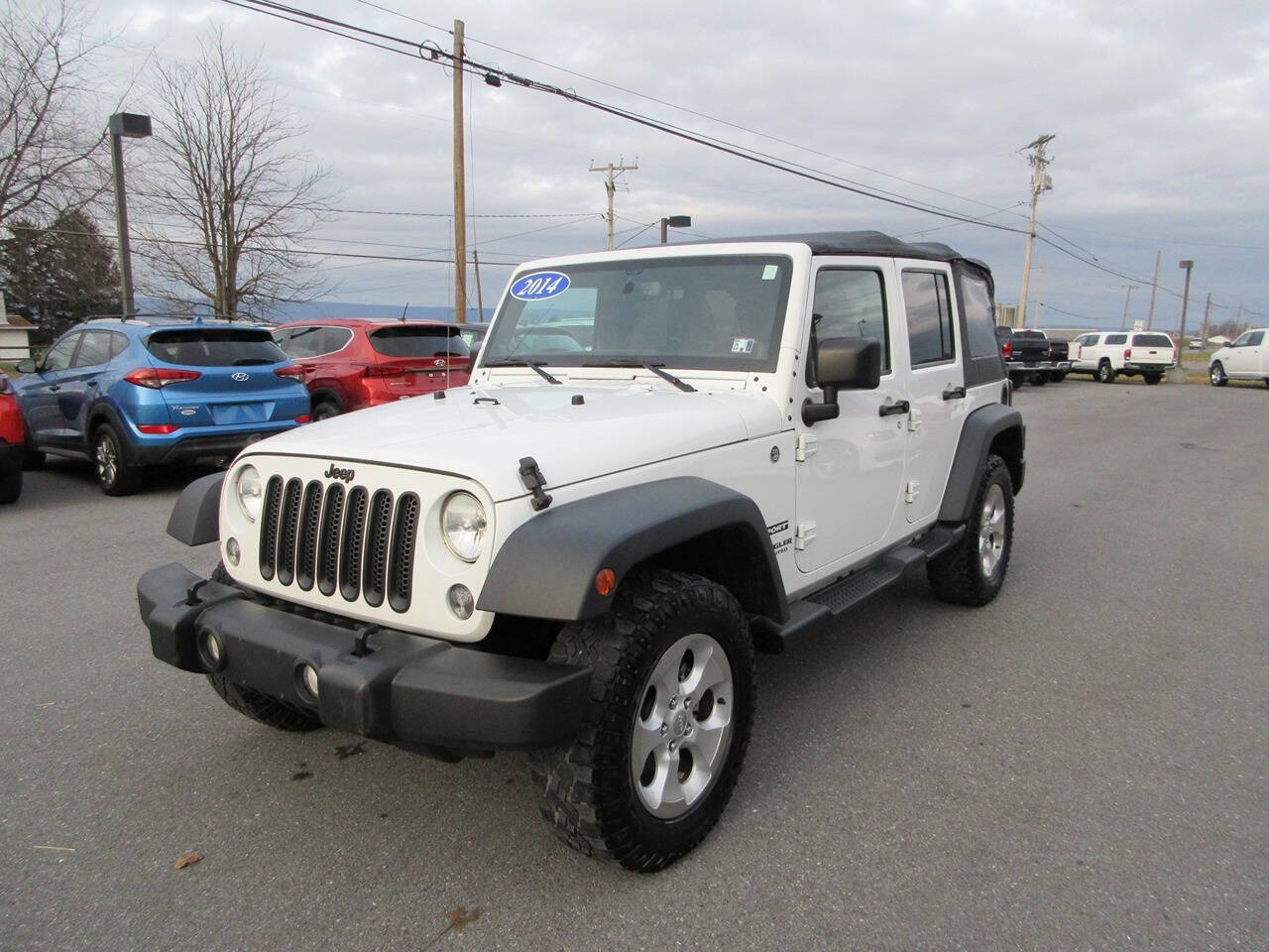 2014 Jeep Wrangler Unlimited for sale at FINAL DRIVE AUTO SALES INC in Shippensburg, PA