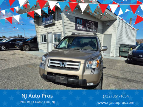 2006 Honda Pilot for sale at NJ Auto Pros in Tinton Falls NJ