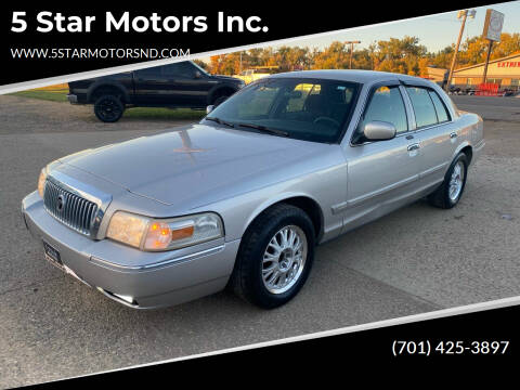 2008 Mercury Grand Marquis for sale at 5 Star Motors Inc. in Mandan ND