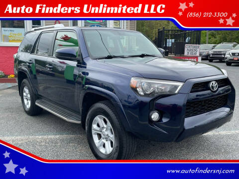 2017 Toyota 4Runner for sale at Auto Finders Unlimited LLC in Vineland NJ