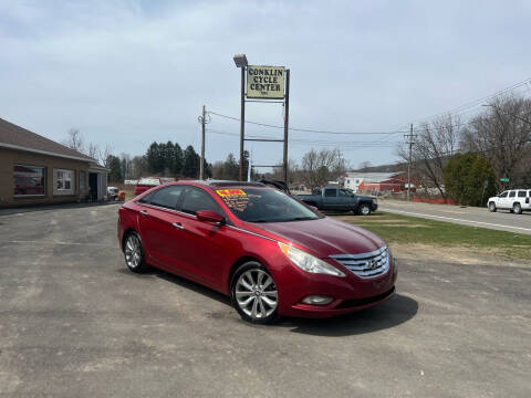2012 Hyundai Sonata for sale at Conklin Cycle Center in Binghamton NY