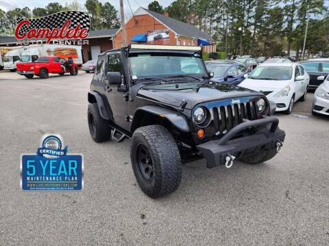 2011 Jeep Wrangler for sale at Complete Auto Center , Inc in Raleigh NC