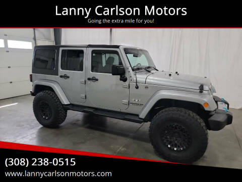 2017 Jeep Wrangler Unlimited for sale at Lanny Carlson Motors in Kearney NE