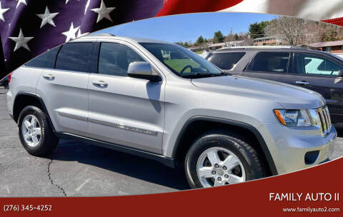 2013 Jeep Grand Cherokee for sale at FAMILY AUTO II in Pounding Mill VA