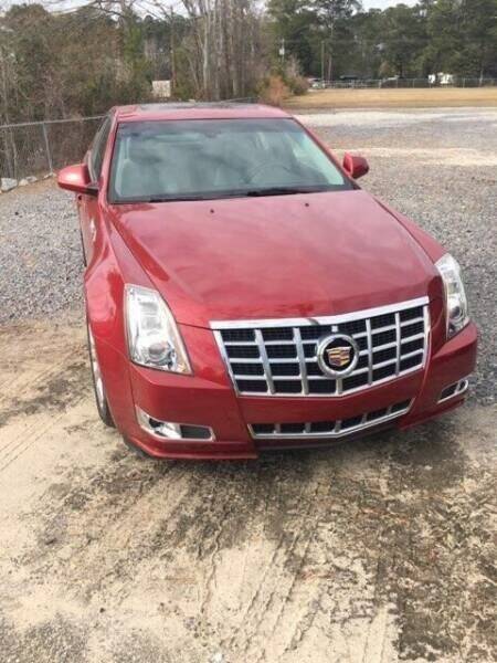 2013 Cadillac CTS for sale at Special Finance of Charleston LLC in Moncks Corner SC
