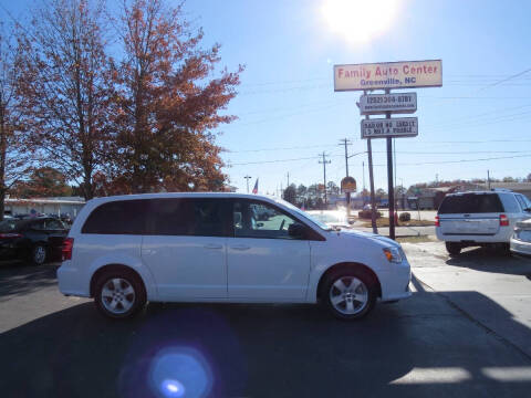 2018 Dodge Grand Caravan for sale at FAMILY AUTO CENTER in Greenville NC