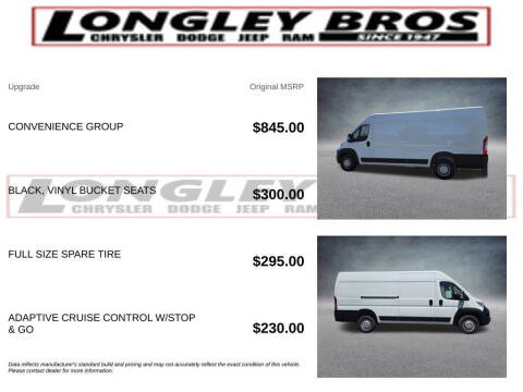 2025 RAM ProMaster