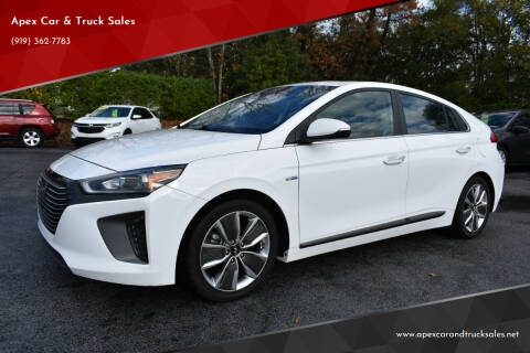 2019 Hyundai Ioniq Hybrid for sale at Apex Car & Truck Sales in Apex NC