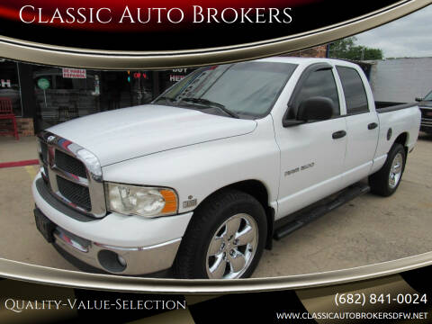 2005 Dodge Ram 1500 for sale at Classic Auto Brokers in Haltom City TX
