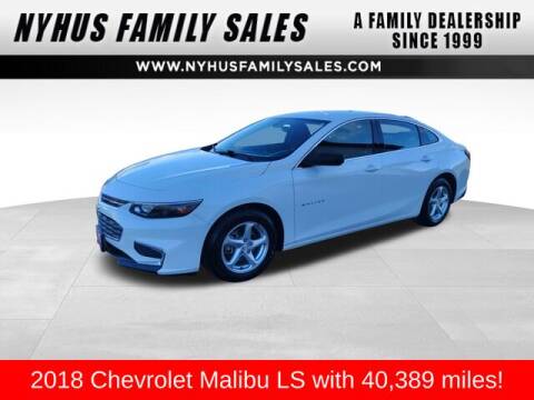 2018 Chevrolet Malibu for sale at Nyhus Family Sales in Perham MN