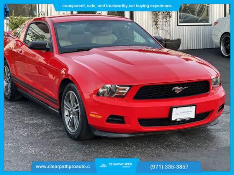 2012 Ford Mustang for sale at CLEARPATHPRO AUTO in Milwaukie OR