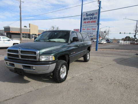 2001 Dodge Ram 1500 for sale at Springs Auto Sales in Colorado Springs CO