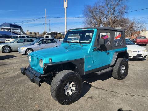 1997 Jeep Wrangler for sale at LINDER'S AUTO SALES in Gastonia NC