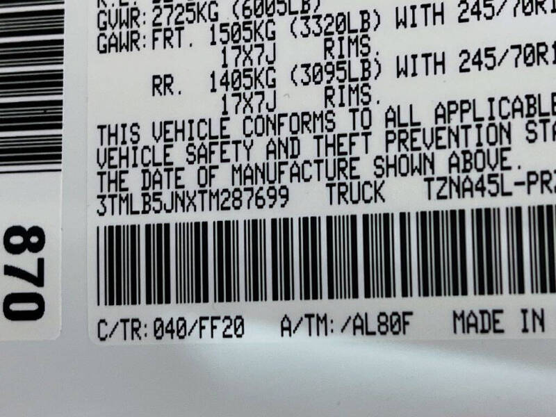 2026 Toyota Tacoma