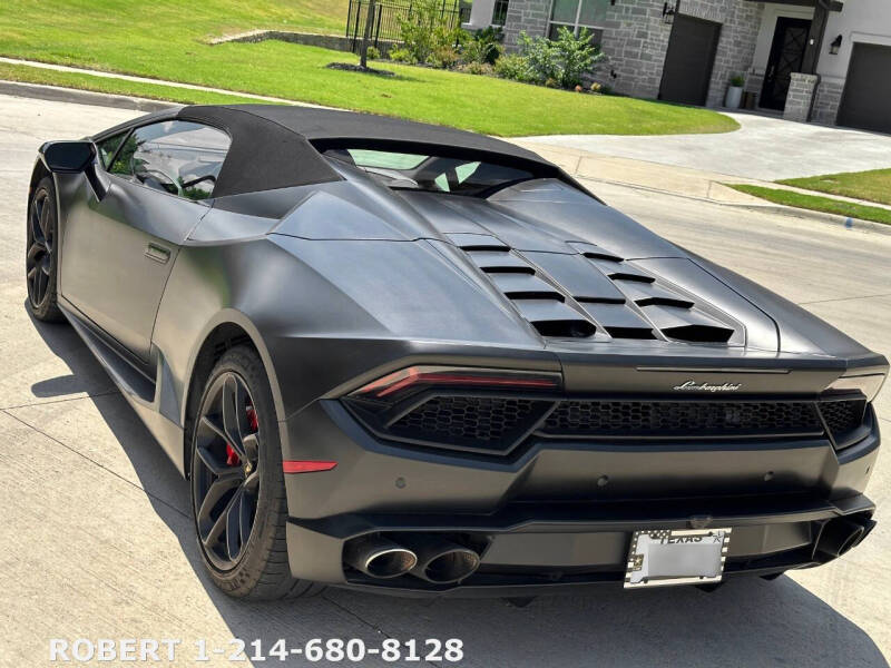 2018 Lamborghini Huracan LP 580-2 Spyder
