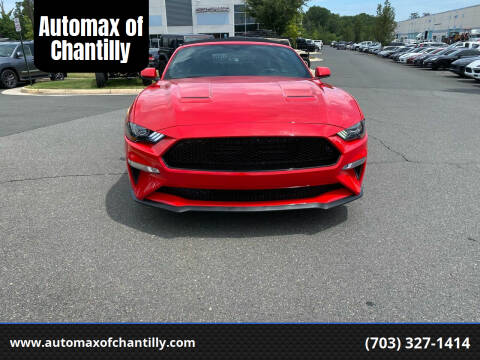 2020 Ford Mustang for sale at Automax of Chantilly in Chantilly VA