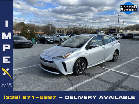 2019 Toyota Prius for sale at Impex Auto Sales in Greensboro NC