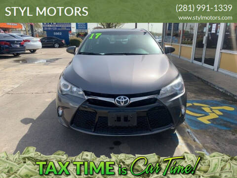 2017 Toyota Camry for sale at STYL MOTORS in Pasadena TX