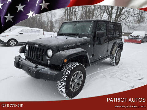 2017 Jeep Wrangler Unlimited for sale at Patriot Autos in Muskegon MI
