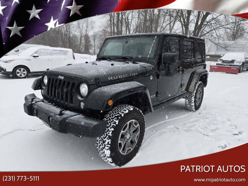 2017 Jeep Wrangler Unlimited for sale at Patriot Autos in Muskegon MI