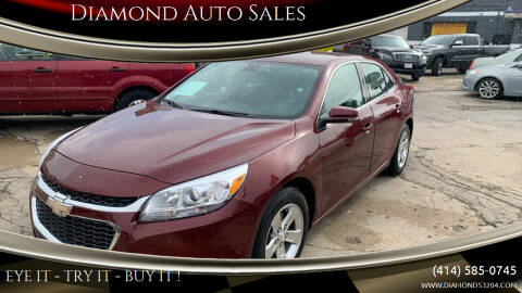 2015 Chevrolet Malibu for sale at Diamond Auto Sales in Milwaukee WI
