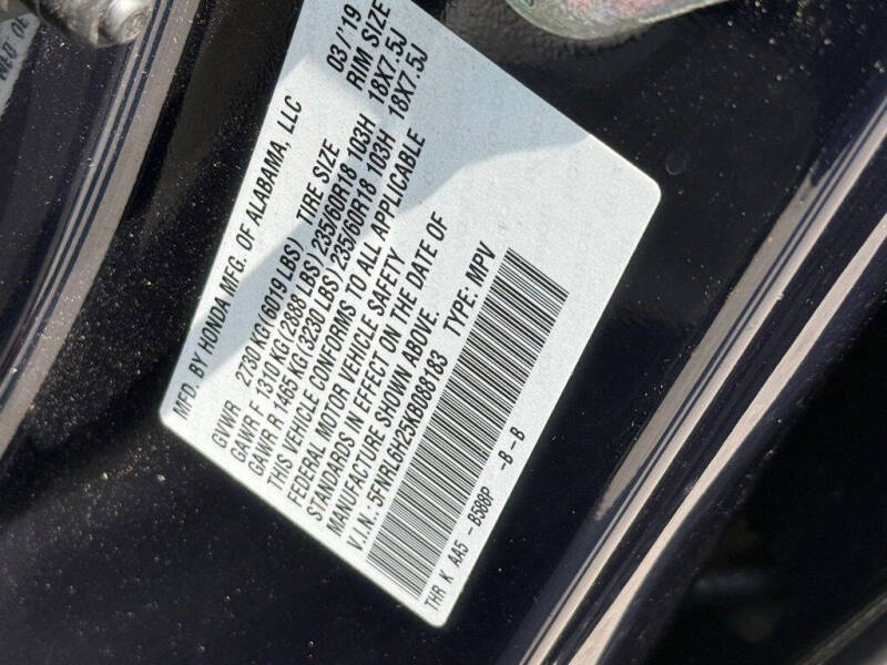 2019 Honda Odyssey LX