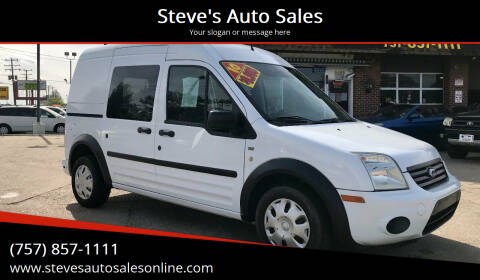 2013 Ford Transit Connect for sale at Steve's Auto Sales in Norfolk VA