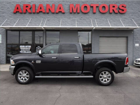 2018 RAM 2500 for sale at Ariana Motors LLC- Boulder highway in Las Vegas NV