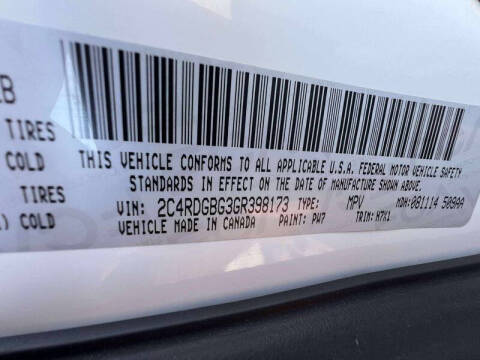 2016 Dodge Grand Caravan SE