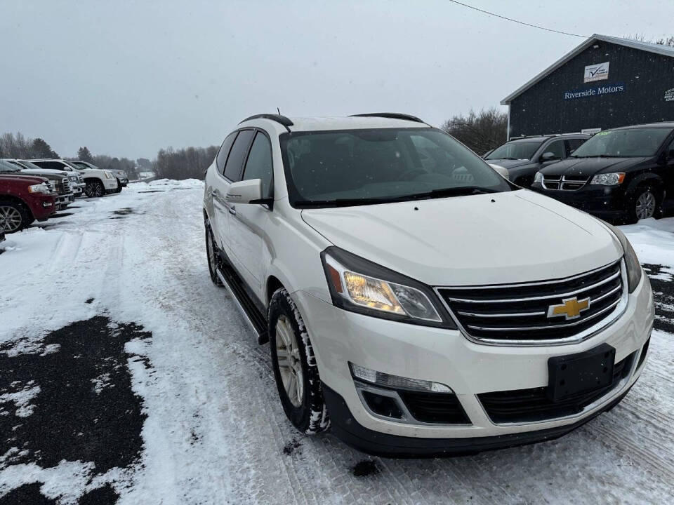 2014 Chevrolet Traverse for sale at Riverside Motors in Glenfield, NY