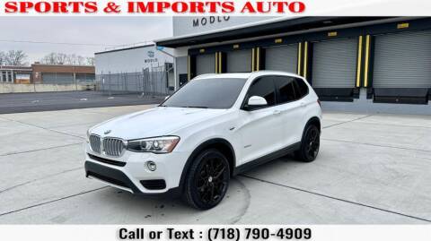2016 BMW X3 for sale at Sports & Imports Auto Inc. in Brooklyn NY