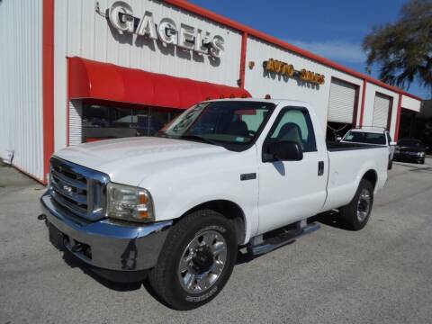 2003 Ford F-250 Super Duty for sale at Gagel's Auto Sales in Gibsonton FL