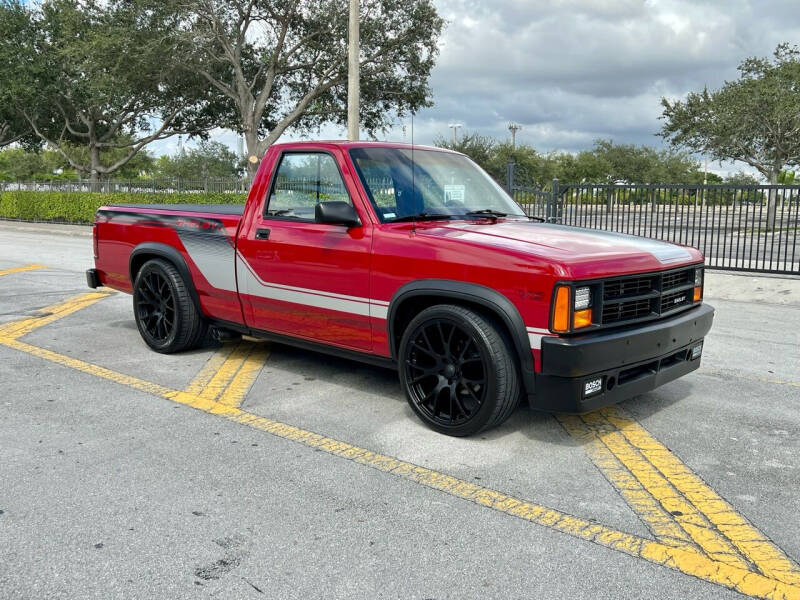 slammed dodge dakota