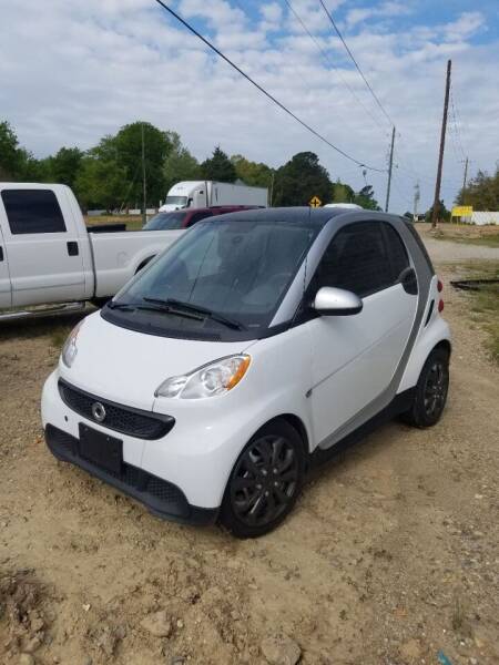 2015 Smart fortwo for sale at Performance Upholstery & Auto Sales LLC in Hot Springs AR