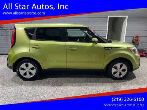 2016 Kia Soul for sale at All Star Autos, Inc in La Porte IN