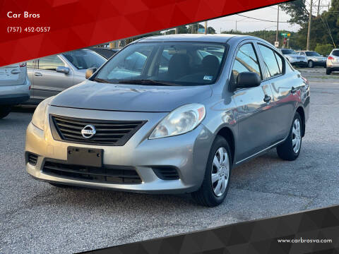 2012 Nissan Versa for sale at Car Bros in Virginia Beach VA
